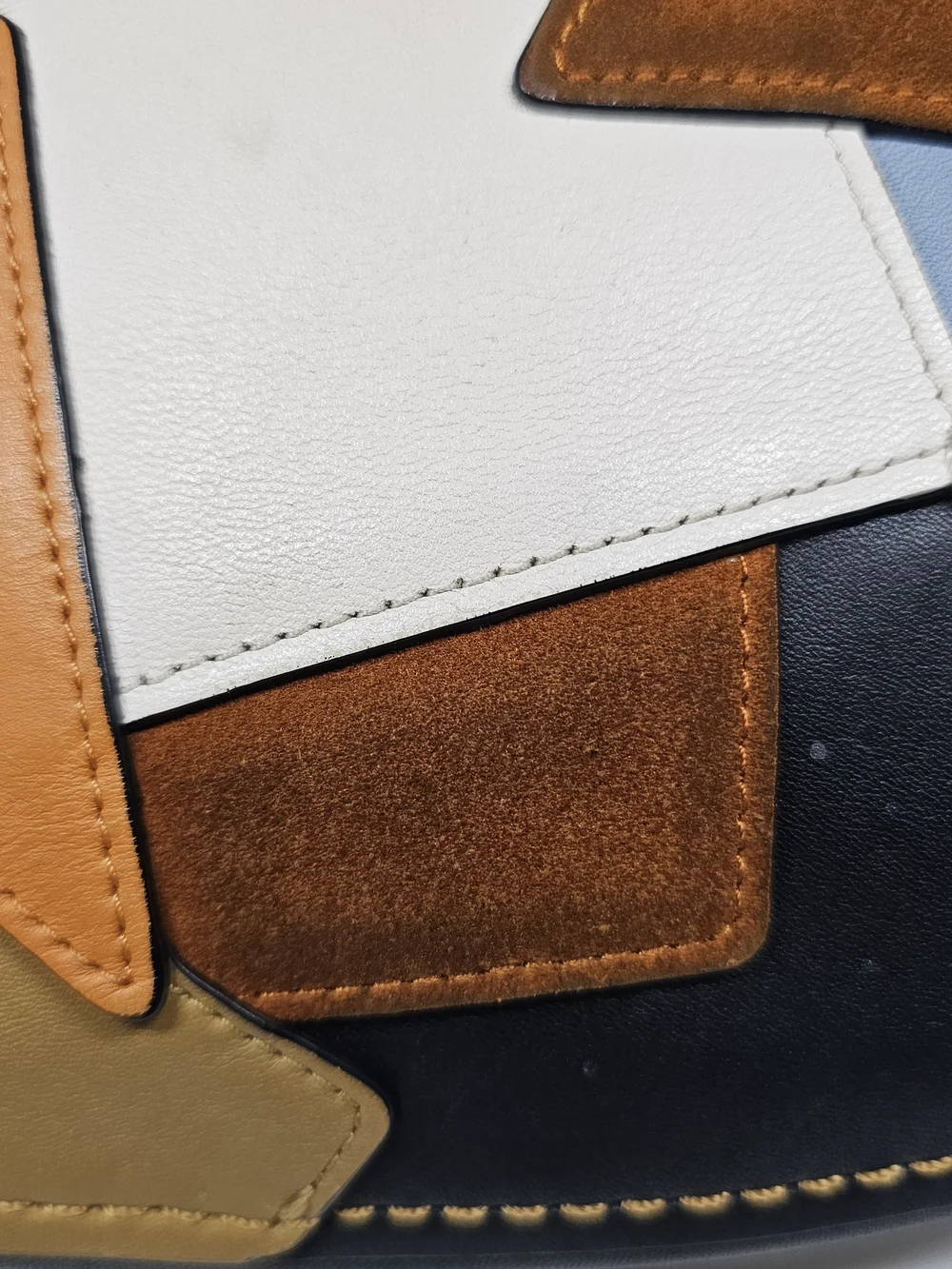 Coach 1941 Saddle 23 75th Anniversary Patchwork Leather